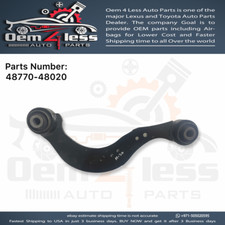 Toyota Highlander Rear Upper Suspension Control Arm 2020 To 2022 OEM 48770-48020
