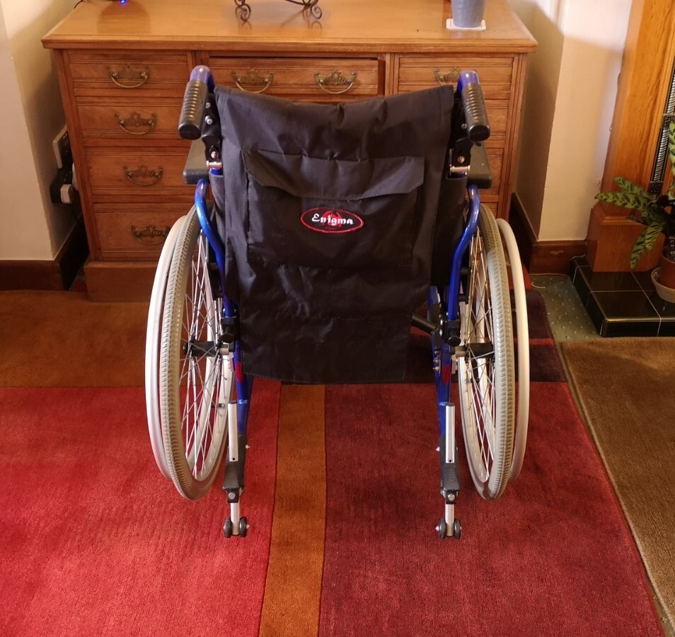 Drive Enigma Self Propelled Aluminium Wheelchair Folding Lightweight