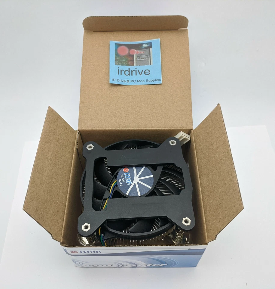 Titan DC-155A915Z/RPW Low Profile CPU Cooler for Intel LGA 1150 1151 1156 1200 - Image 2 of 4