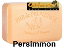 Pre de Provence PERSIMMON French Soap 150 Gram Bath Shower Bar Shea Butter 5.3Oz