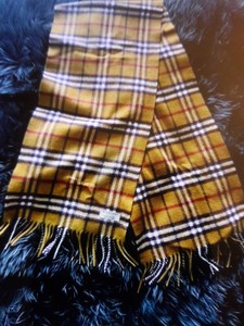 authentic burberry scarf