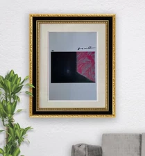 Andy Warhol, Hand-Signed Original Print With COA and +$3,500 USD Appraisal.*