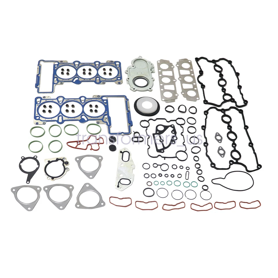 НОВЫЙ комплект прокладок головки двигателя подходит для Audi A4 A5 Q5 A6 A7 Q7 VW Touareg 3.0 TFSI - Изображение 2 из 4