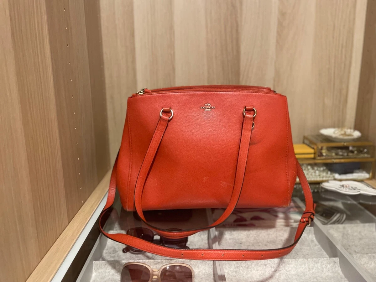 Is coach online leather real