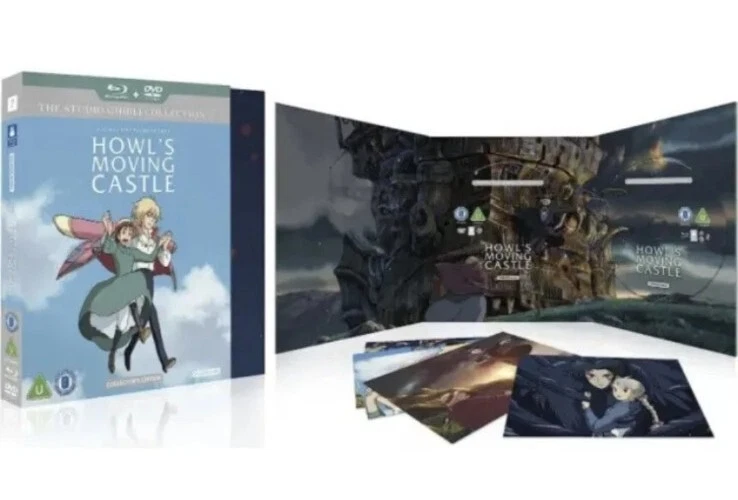 Howl’s Moving Castle Collector's Edition Blu Ray +DVD Region 2 - New, Sealed - Image 4 of 4
