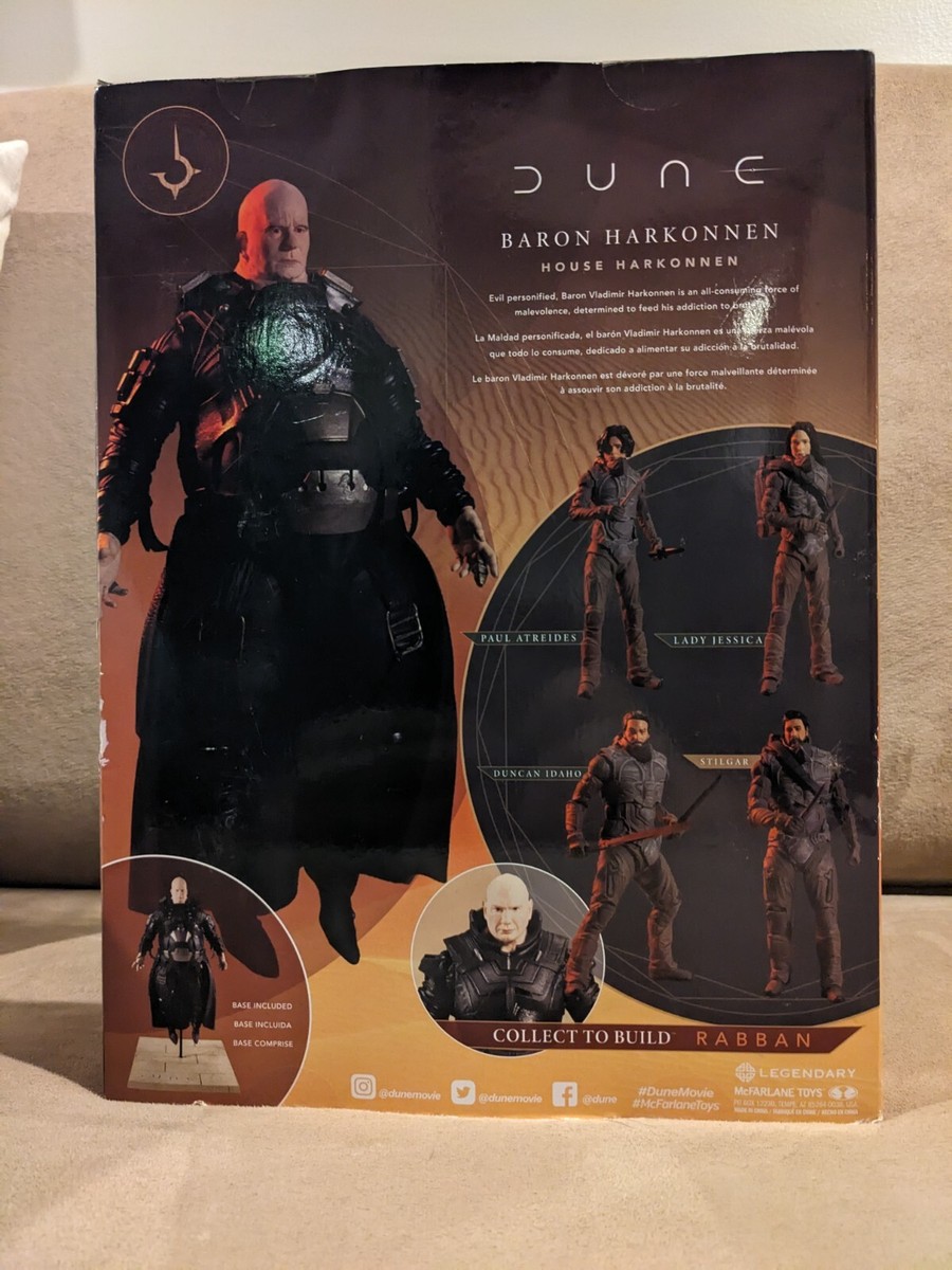 McFarlane DUNE Baron Vladimir Harkonnen BAF 12 in NEW Sealed See