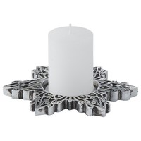 Teelichthalter Kerzenhalter 'Serafina' Antik Silber Weihnachten Lene Bjerre