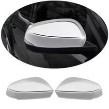 For Toyota Tacoma 2024-2025 Chrome Car Rearview Mirror Cap Decorative Cover Trim