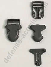 1" ITW Side Release Surface Mount Surmount Military Pouch Buckle FOLIAGE