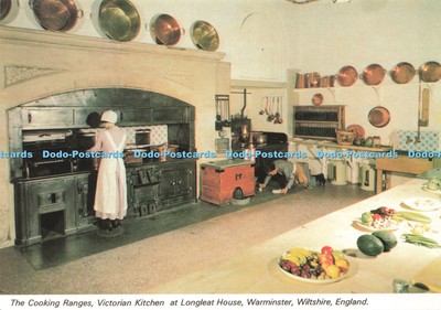 D243722 England Wiltshire Warminster viktorianische Küche im Longleat House The Coo