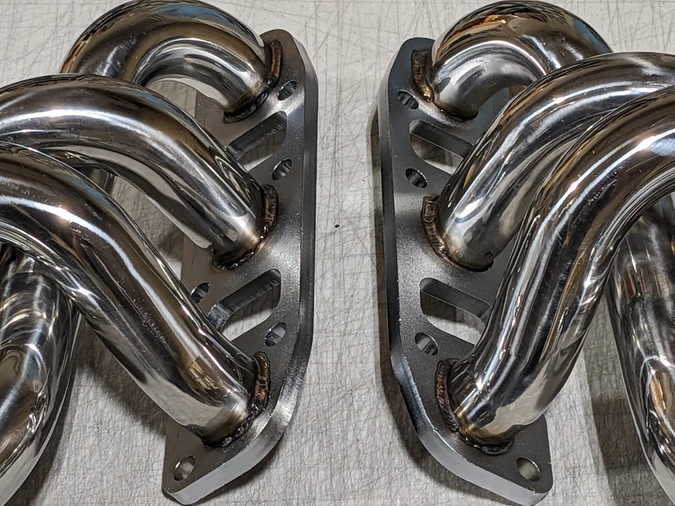 Stainless Exhaust Headers For Nissan 350Z 370Z Infiniti G37 3.5L 3.7L V6 DISPLAY - Image 2 of 4