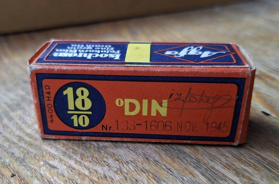 Фильм Agfa Isochrom Feinkorn сделан в том же году, когда НАЦИСТ Германия рухнула 1945 - Изображение 3 из 4