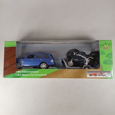 Playland Range Rover & Triumph Motorrad Set, ab 3 4 5 Jahre |   geprüft