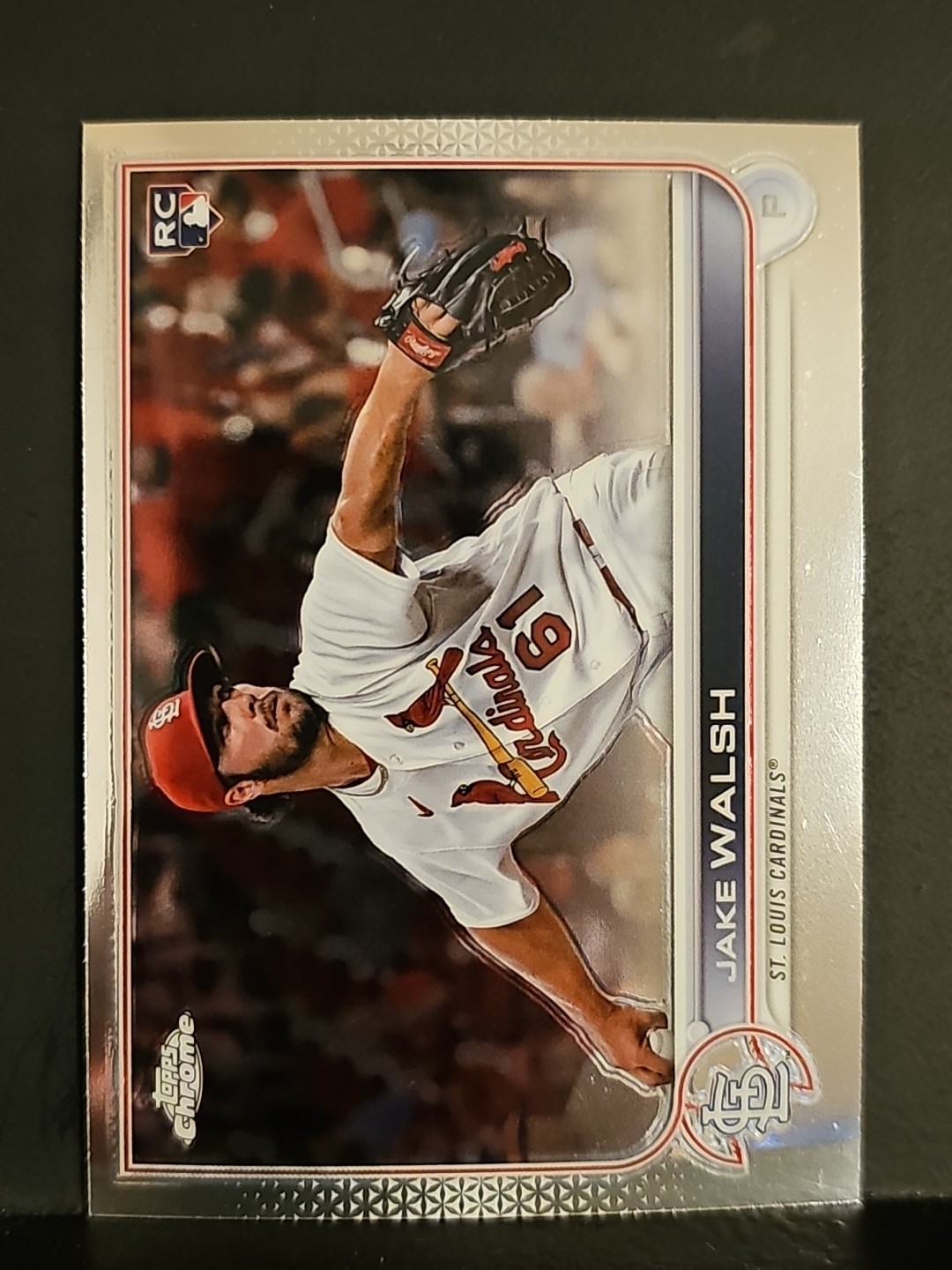 2022 Topps Chrome Update #156 Jake Walsh RC CARDINALS 