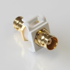 BNC passthrough Keystone Jacks, Pack of 10