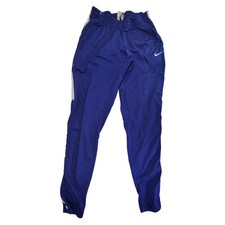 Nike Dri-FIT Track Pants Royal Blue White Athletic Joggers Mens Size M