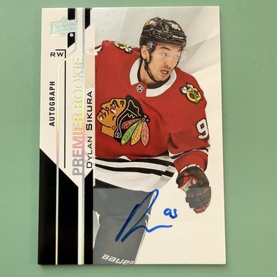2018-19 Upper Deck Premier Rookie Auto #74 Dylan Sikura RC  