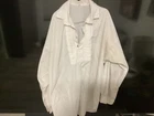 Civil War Style Reproduction XL Cream Colored shirt REDUCED  REDUCED AGAIN