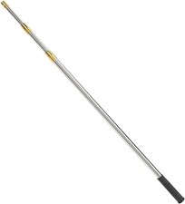 4.8Ft Retractable Fishing Gaffs Stainless Steel Fishing Gig Gaff with 8Mm NEW