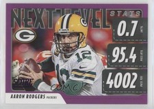 2020 Score Next Level Stats Purple Aaron Rodgers #NLS-AR 7m3