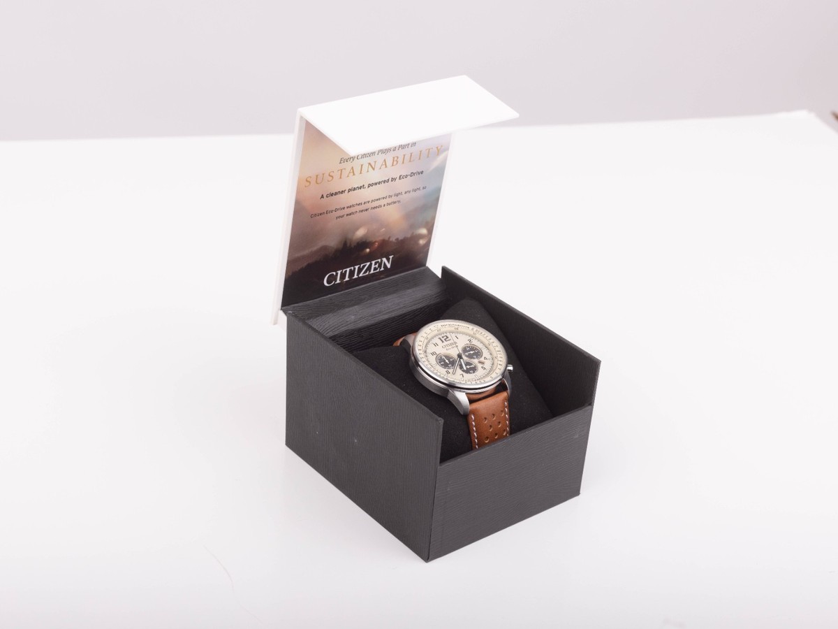 Citizen Men's CA4500-08X Eco-Drive Chronograph Stainless Steel