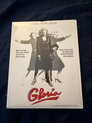 Gloria (Blu-ray, 1980) Kino Lorber John Cassavetes Gena Rowlands Slipcover New
