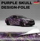 Erlkönig Lila Prototypen Car-Wrapping Tarn-Folie blasenfreie Fahrzeug-Folierung