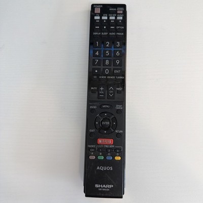 Genuine Sharp Aquos GB118WJSA TV DVD VCR Audio Remote Control(3I)