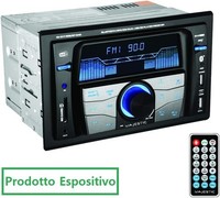 Autoradio 2 Din Dab+ Fm Bluetooth Viva Voce Usb MP3 Aux 180W Majestic SV517
