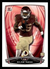 2014 Bowman #71 Silas Redd Rookies Rookie Card Washington Redskins. rookie card picture