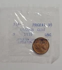 1939 S Lincoln Wheat Cent Penny Littleton Coin Co. Sealed