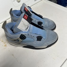 Air Jordan 4 Retro 'University Blue' Sneakers Size 8.5 Mens Washing Machine Read