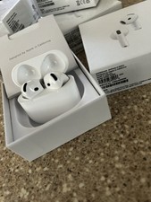 Apple AirPods 4 ANC Wireless Bluetooth Earbuds White with Charging Case
