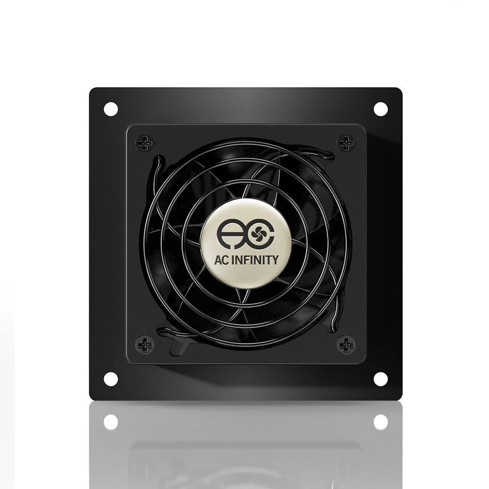 AIRPLATE S1, Quiet Cooling Fan System 4" with Speed Control, for Home Theater... - Image 3 of 4