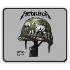 Disposable Heroes -Themed Gaming Mouse Pad, Rock Music Desk Accessory