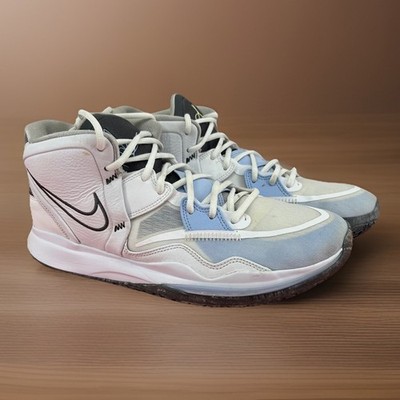 Nike Mens Kyrie Infinity Size 12 White Blue CZ0204-102 Basketball Athletic Shoes