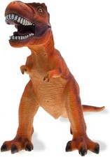 Dinosauro Giocattolo Gigante Jurassic T Rex Grande Gomma Alto 65 Cm Dinosauro...
