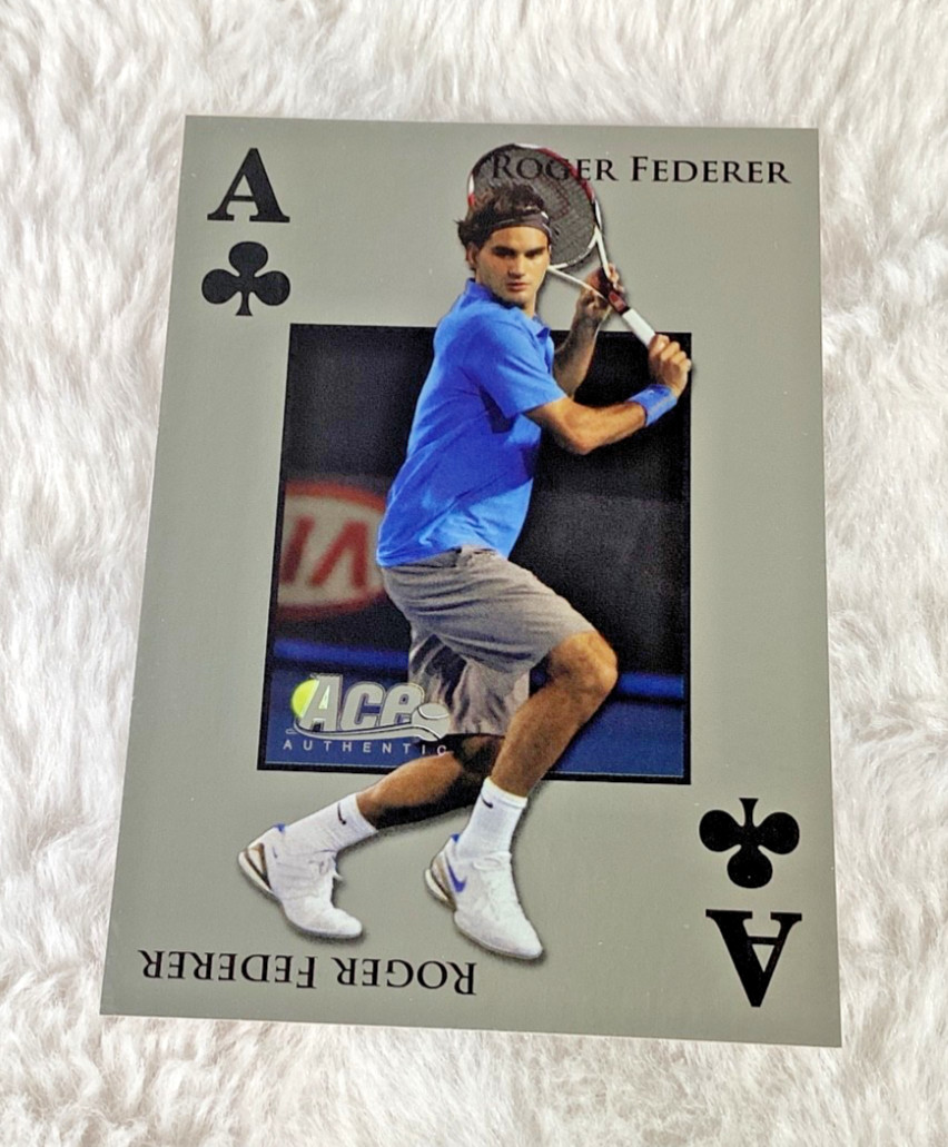 2011 Ace Authentic Match Point 2 Royal Flush Roger Federer #RF 1