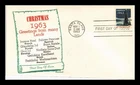 US COVER CHRISTMAS TREE AND WHITE HOUSE FIRST DAY ISSUE KHOL KRAFT CACHET