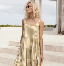 Mister Zimi Winifred Midi Dress - Size 10 AU / Size 6 US / Size 10 UK