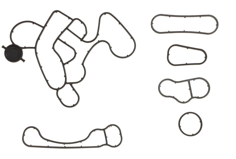Fits ELRING EL868250 Gasket Set, oil cooler EL868250 Oil radiator gasket set fi