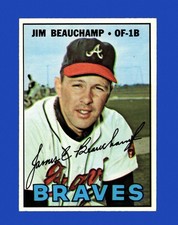 1967 Topps Set-Break #307 Jim Beauchamp NM-MT OR BETTER *GMCARDS*