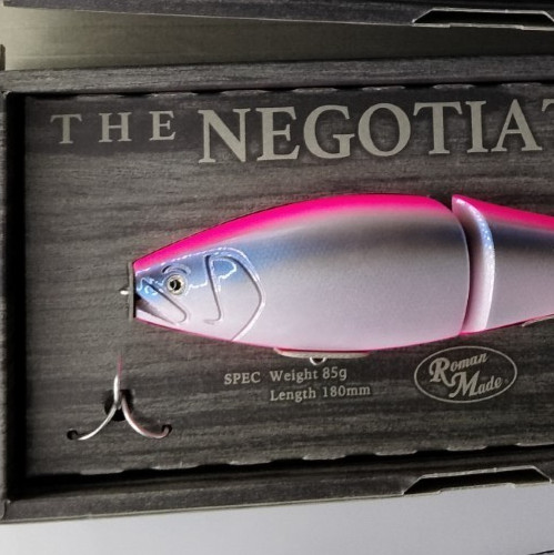 2 Lot LIMITED Roman Made Negotiator JDM Japan Glide wood swimbait rare lure NIP - Image 6