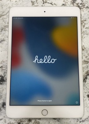 Apple iPad Mini 4th Gen A1538 7.9'' 64GB Wi-Fi MK9H2LL/A - Good working
