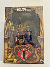 NEW GI Joe Classified Deluxe Hooded Cobra Commander 221 Dress Uniform Throne