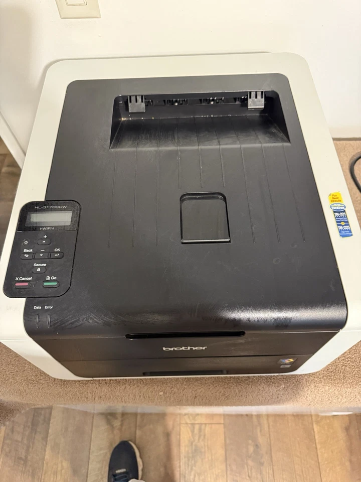 Brother HL-3170CDW Wireless Duplex Network Color Printer - Image 3 of 4
