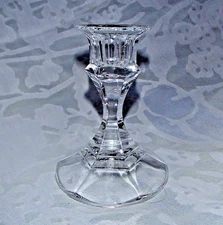 Pedestal Clear Glass Table Top Candle Holder Home Decoration
