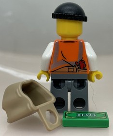 LEGO&reg; - Minifigure Town City Police Bandit Burglar Set 60139 Command - cty0754