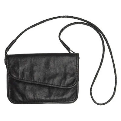 Massimo Dutti, Umhängetasche, Damen, Schwarz, Einfarbig, 21, 3, 14 cm #scy - Bild 1 von 4