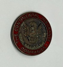 Pin de premio vintage The Continental Insurance Companies 3 años Safe Driver (P227)